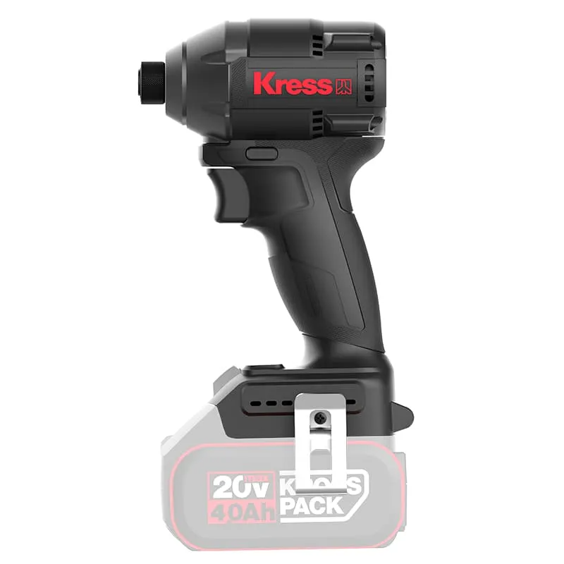 Винтоверт ударный KRESS KUB61.9 20V 230 Нм бесщеточный аккумуляторный, без АКБ и ЗУ